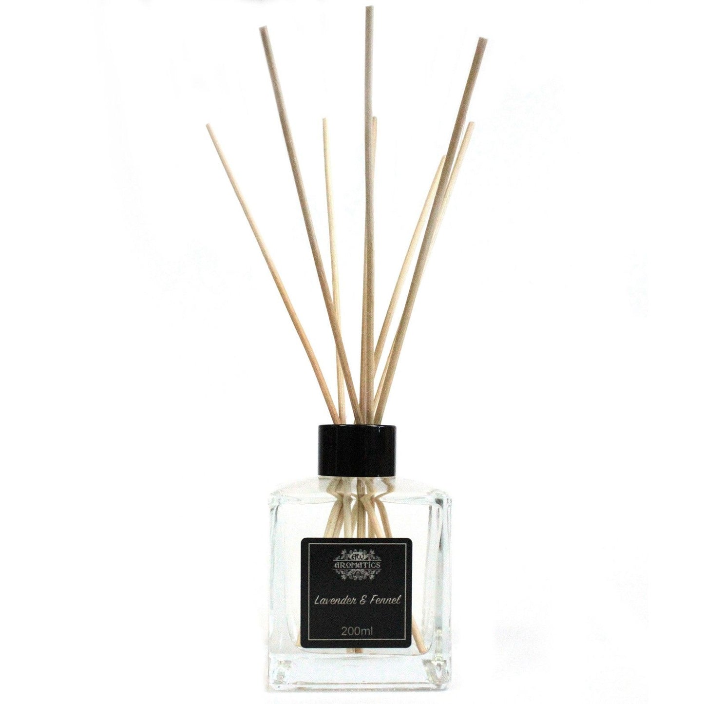 Lavendel & Fenchel Duftstäbchen Diffuser mit ätherischen Ölen 200ml