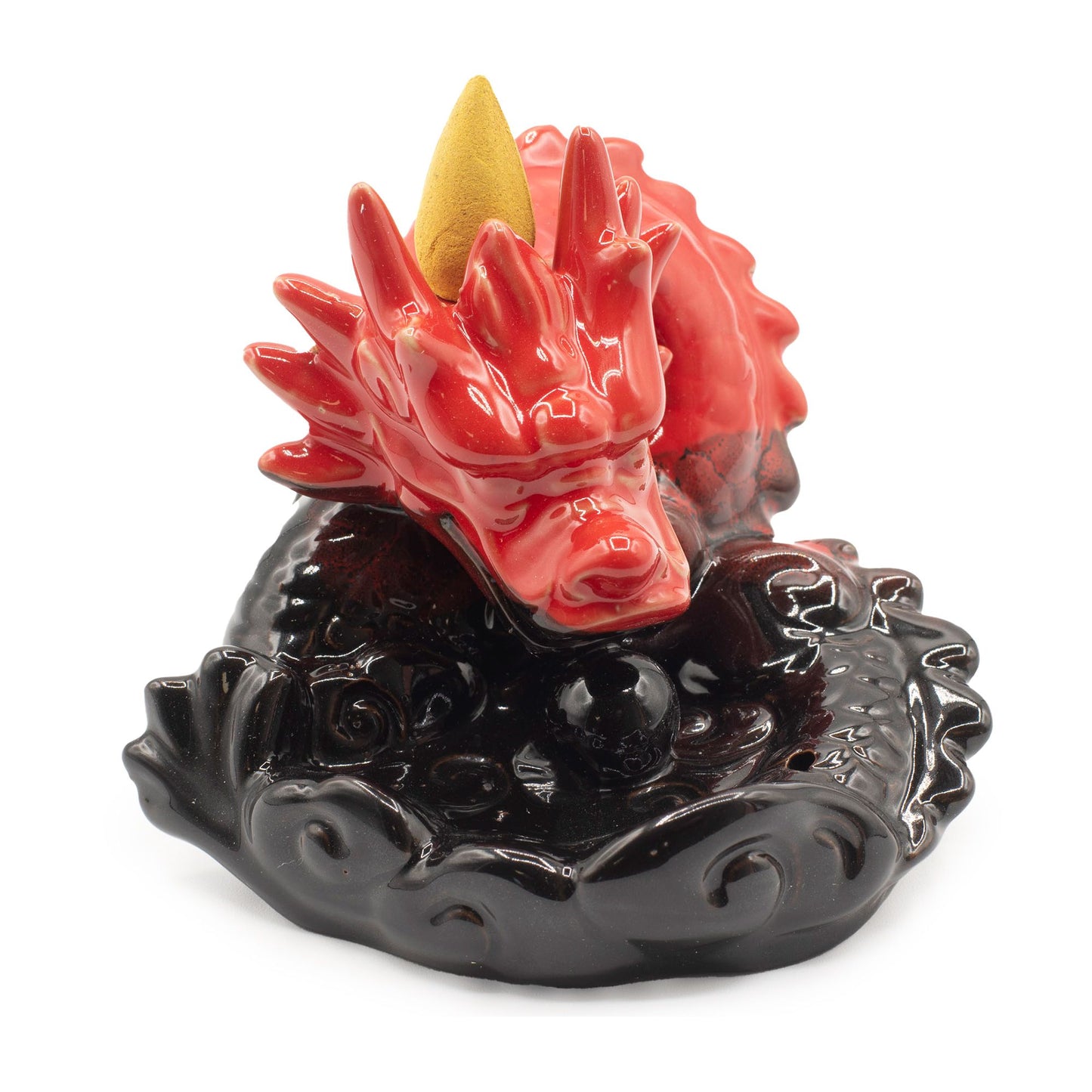Räucherkegelhalter - Small Red Dragon