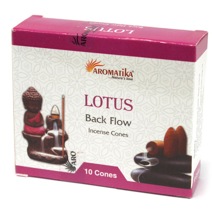 Aromatica Rückfluss-Räucherkegel – Lotus