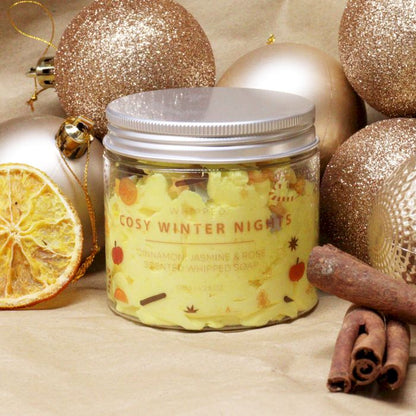 Cosy Winter Nights Whipped Cream Soap 120g – cremige Seife mit Winterduft