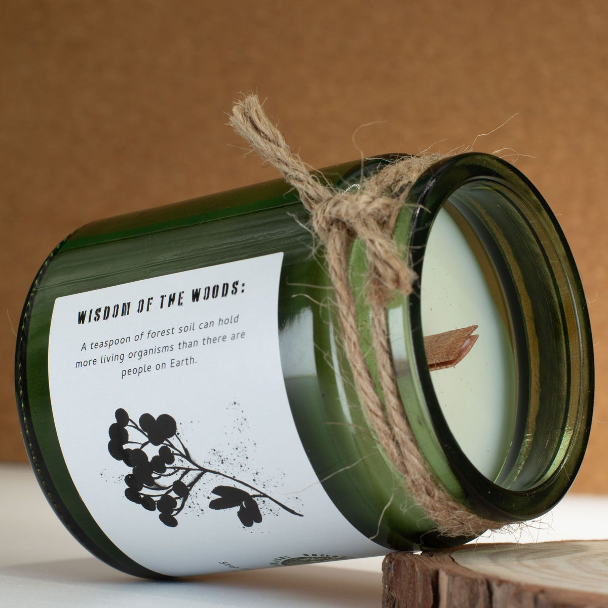 Greenman Duftkerze Woodland Zest im Glas