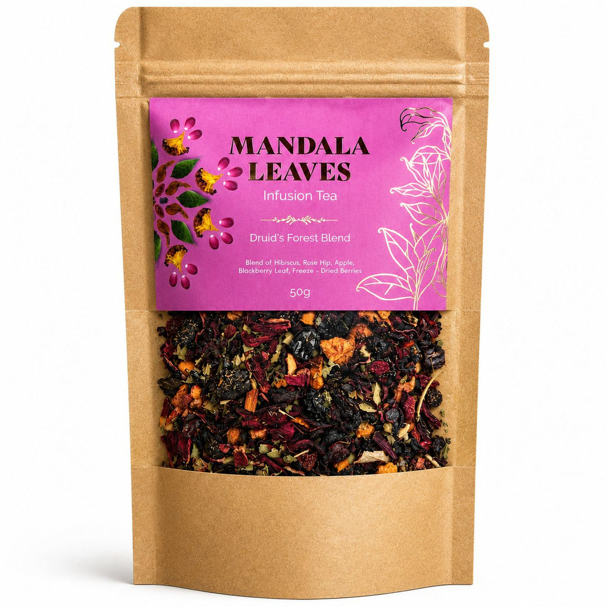 50g Druid's Forest Blend, Früchtetee