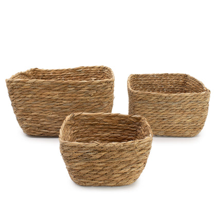 Seegras Körbe 3er Set Natur