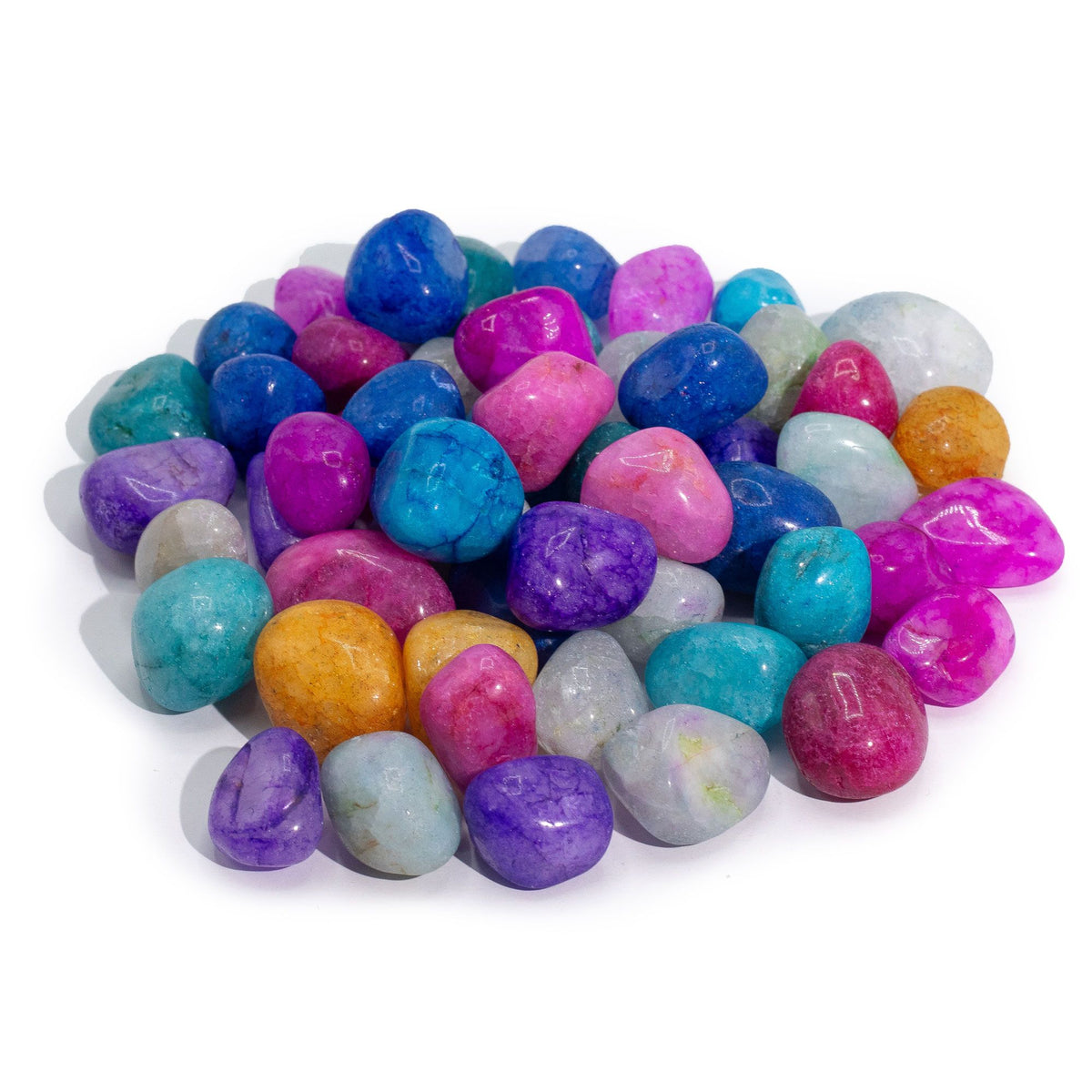 Mixed Crackle Quartz, poliert - 1kg (lose)