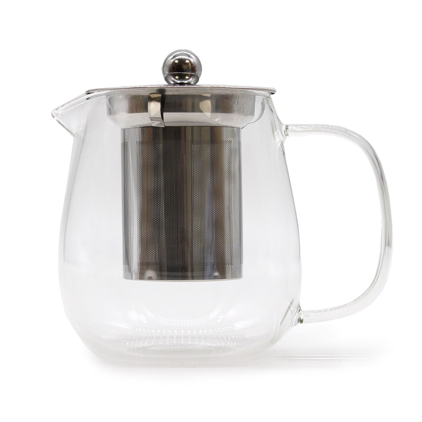 Glas-Teekanne mit integriertem Sieb – Modernes Design – 550ml