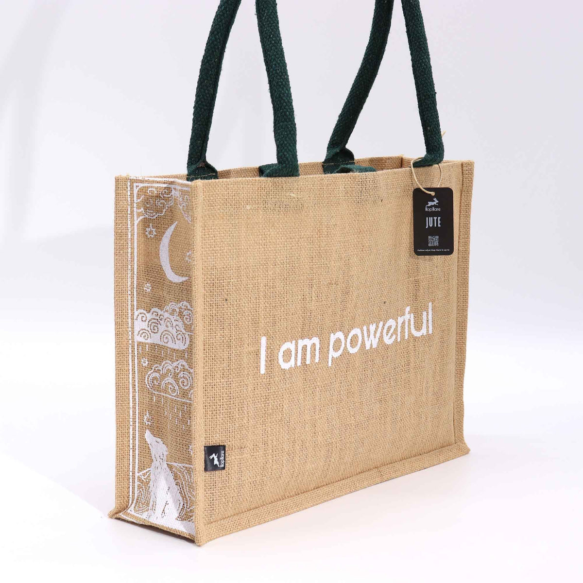 Hop Hare Einkaufstasche - I am Powerful
