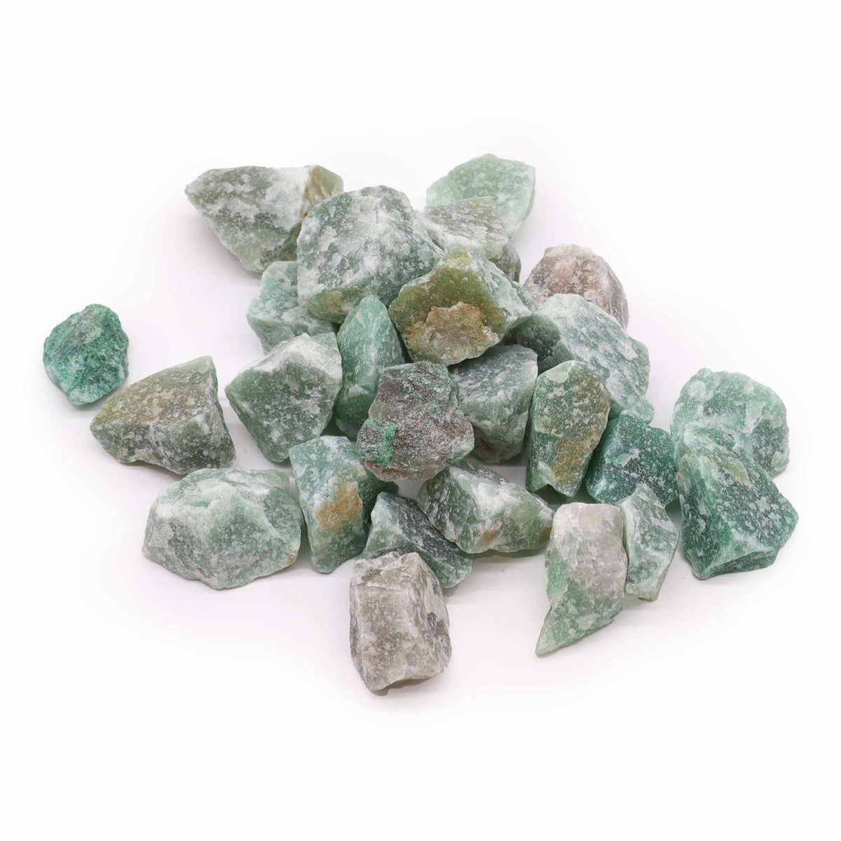 Rohedelsteine - Crystal Jade, 500g (lose)