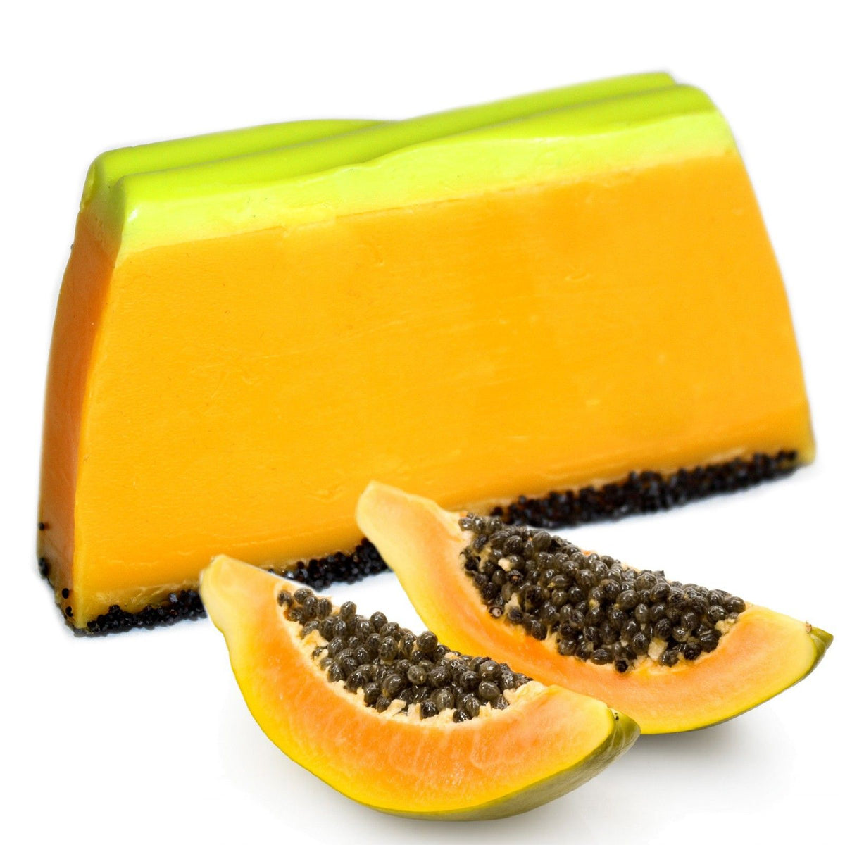 Handgemachte Tropical Seife Papaya