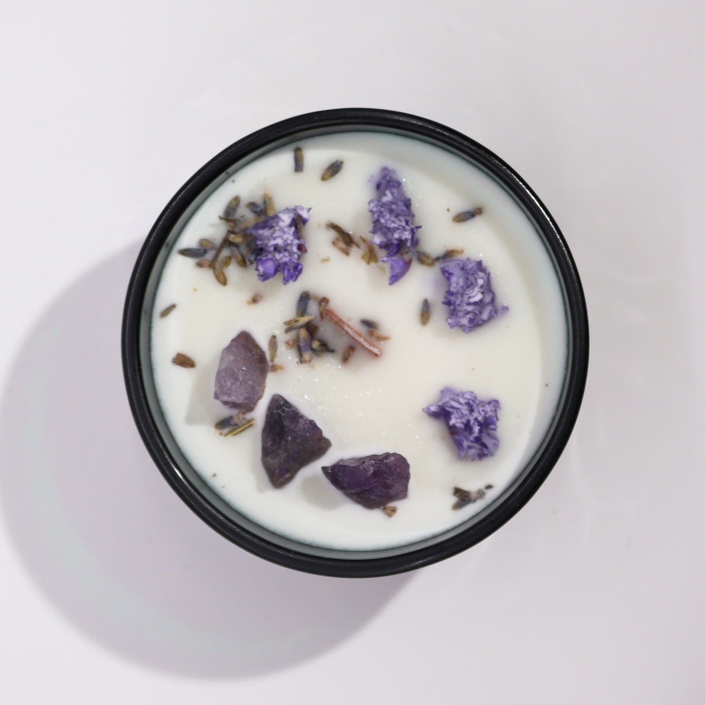 Hop Hare Crystal Magic Flower Kerze – The Moon
