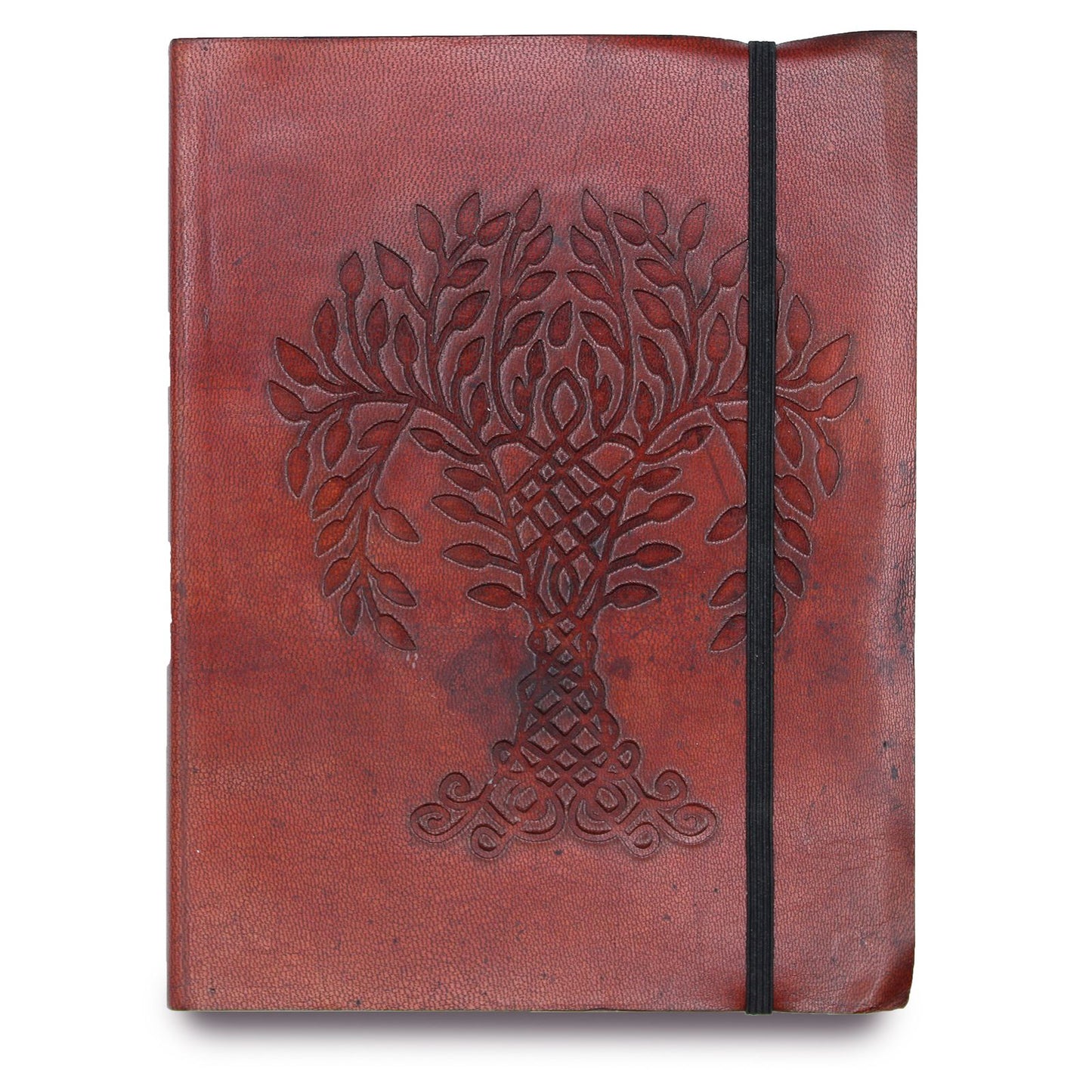 Leder-Notizbuch mit Motiv - Tree of Life