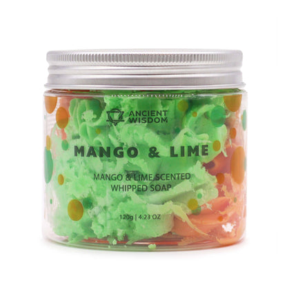 Mango & Limette Gesichts- und Körperseife mit cremigem Schaum 120g