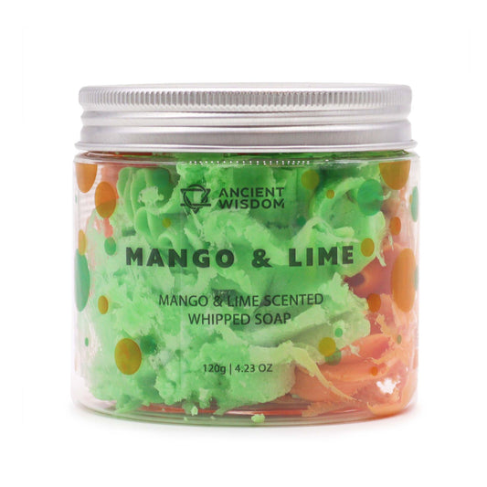 Mango & Limette Gesichts- und Körperseife mit cremigem Schaum 120g