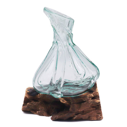 Molten Glass Fancy Mini Dekanter in kunstvollem Design