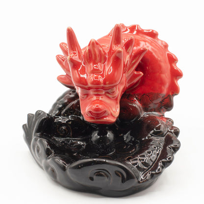 Räucherkegelhalter - Small Red Dragon