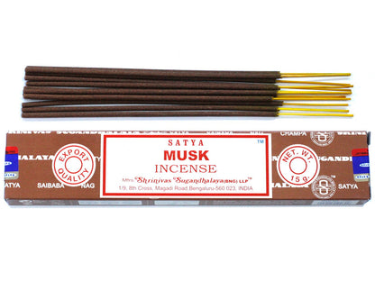 Satya Räucherstäbchen – Moschus Duft