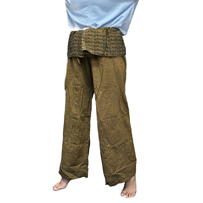 Yoga- und Freizeithose Fisherman Mandala Mantra in One-Size