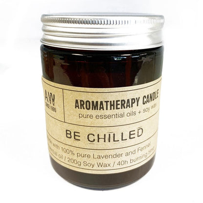 Aromatherapie Sojakerzen - Be Chilled