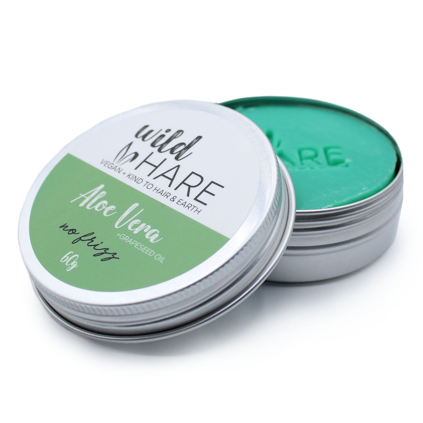 Wild Hare Festes Shampoo 60g – Aloe Vera