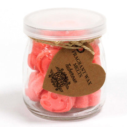 Soja Duftwachs Melts im Glas - Tuberose