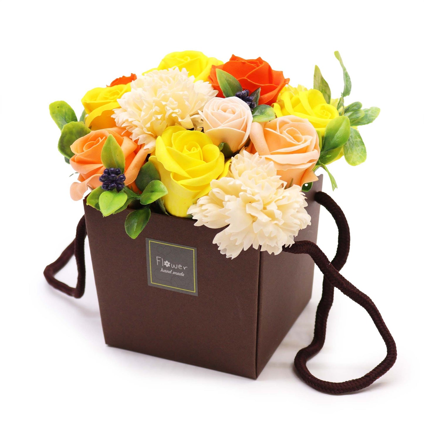 Seifenblumenstrauß – Frühlingsblumen