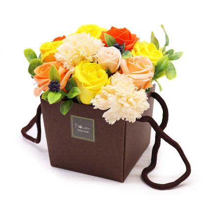 Seifenblumenstrauß – Frühlingsblumen