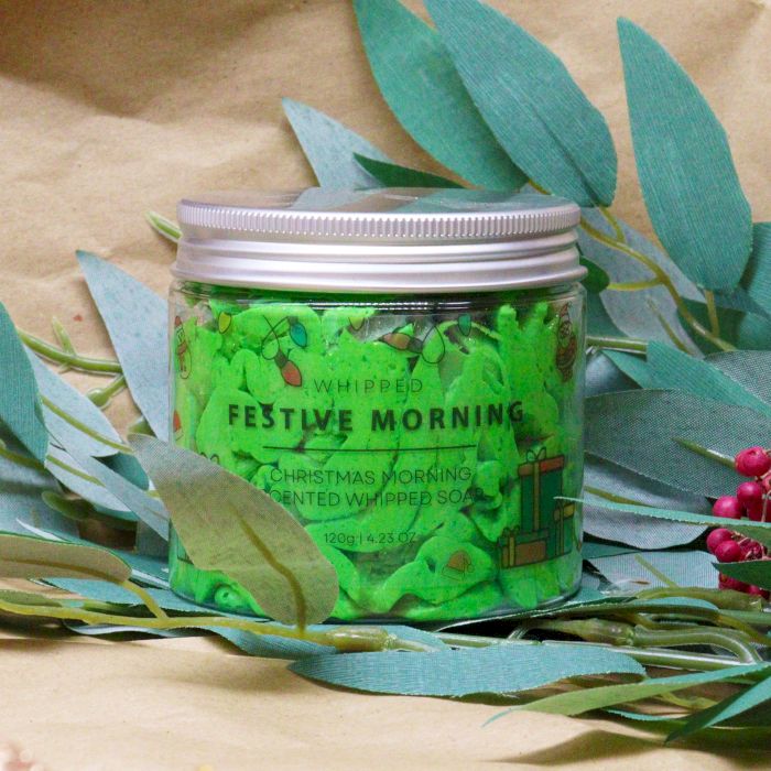 Festive Morning Whipped Cream Soap 120g – cremige Duschseife mit festlichem Duft