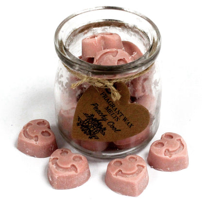 Soja Duftwachs Melts im Glas - Peachy Cool