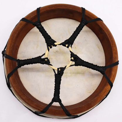 Hamsa Schamanentrommel mit zwei Schlägeln, 30cm Durchmesser