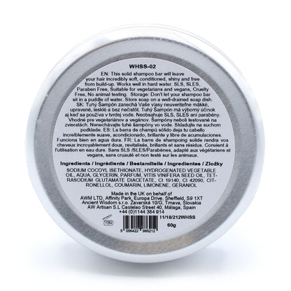 Wild Hare Festes Shampoo 60g – Aloe Vera
