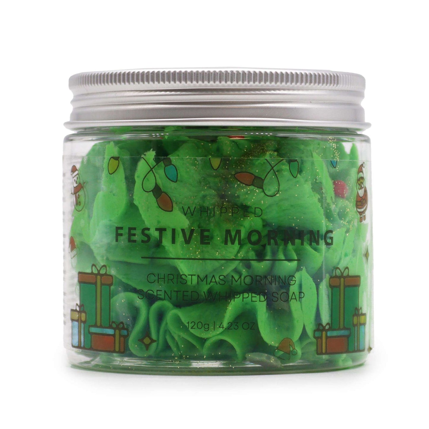 Festive Morning Whipped Cream Soap 120g – cremige Duschseife mit festlichem Duft
