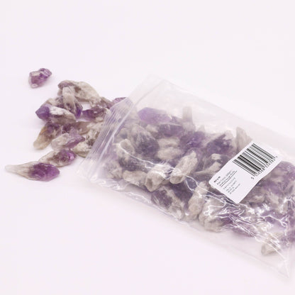 Rohedelsteine - Amethyst-Spitzen, 500g (lose)