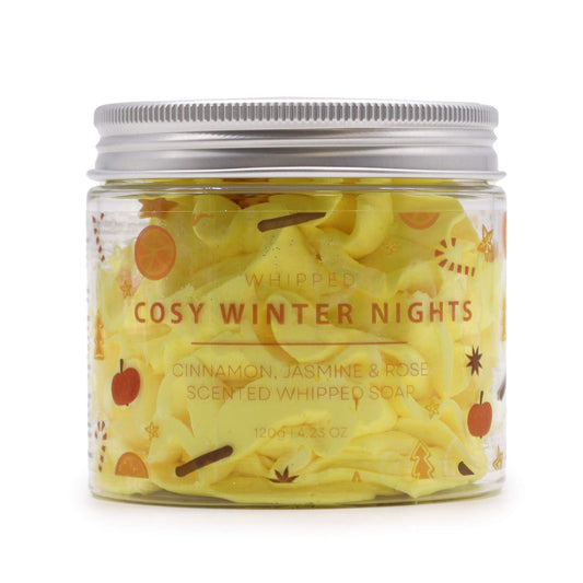Cosy Winter Nights Whipped Cream Soap 120g – cremige Seife mit Winterduft