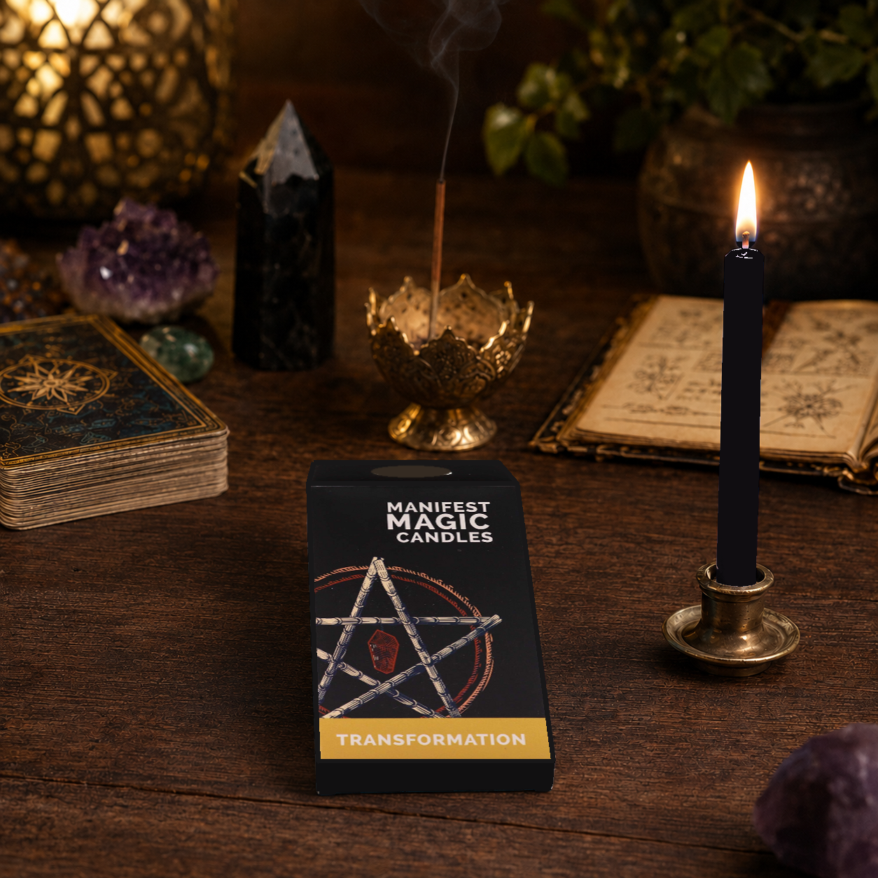 Manifest Magic Candles - Transformation, 12 Stück