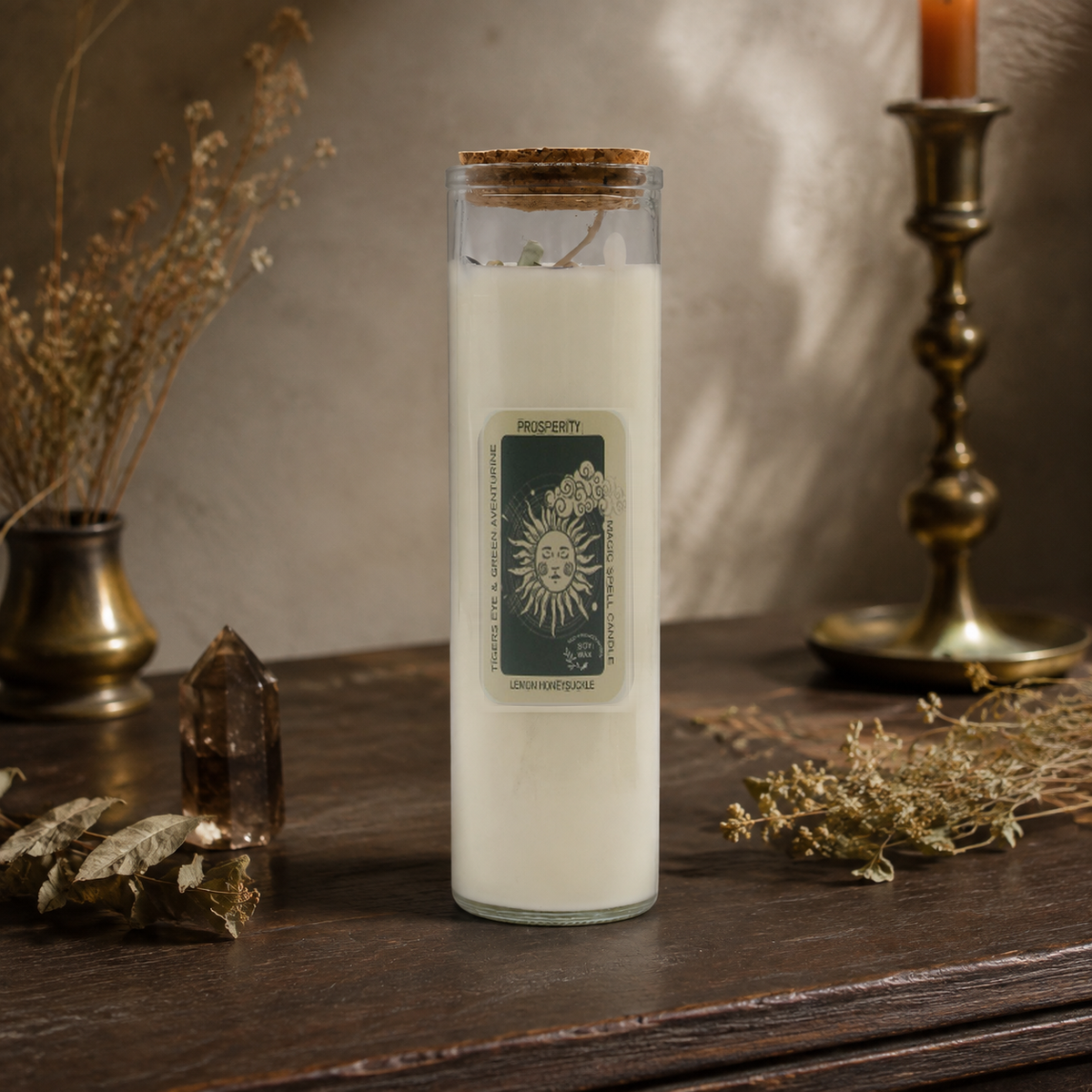 Magic Spell Candle – "Prosperity" für finanzielle Fülle und Erfolg