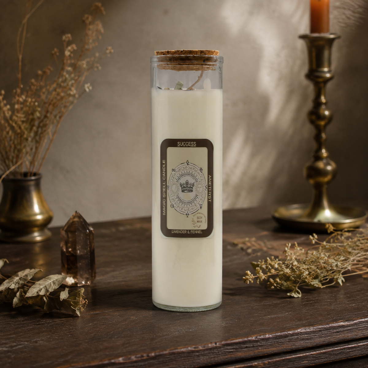 Magic Spell Candle – "Success" Kerze mit inspirierendem Duft